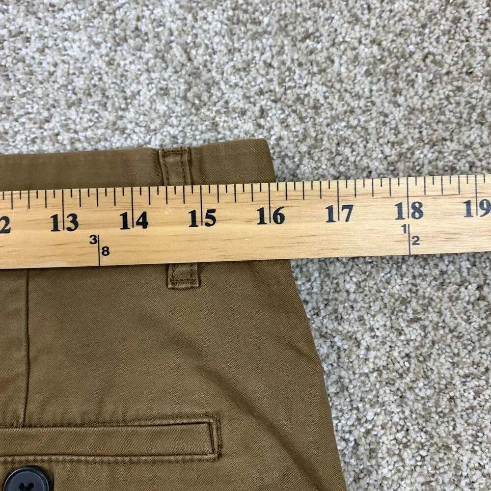 H&M Skinny Fit Pants Men's 32x31 Brown Stretch Casual Chino - Picture 7 of 9